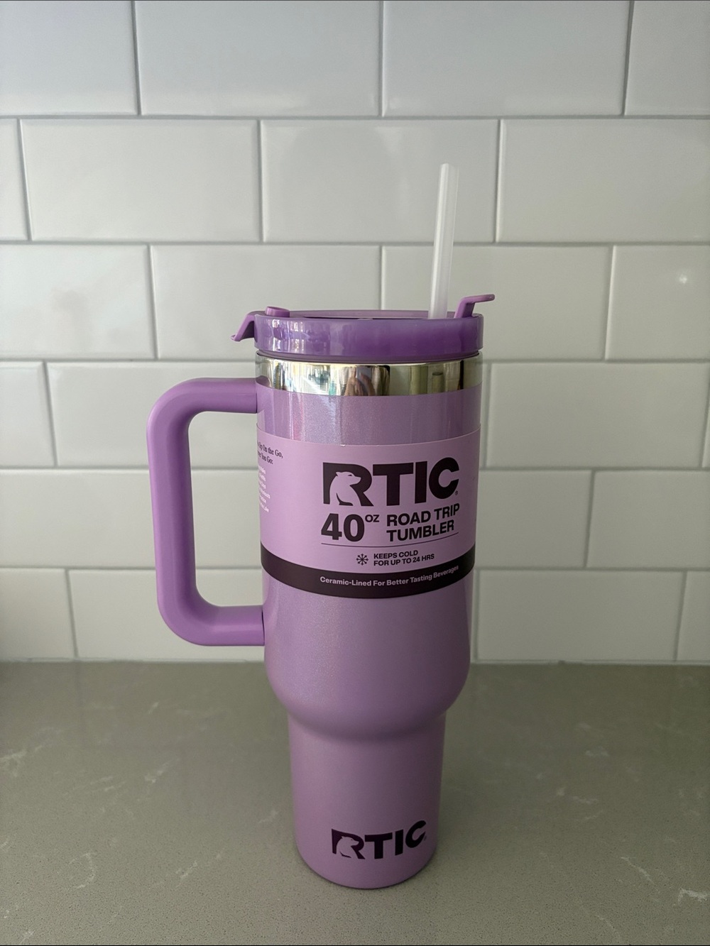 RTIC 40oz Road Trip Tumbler - Lavender